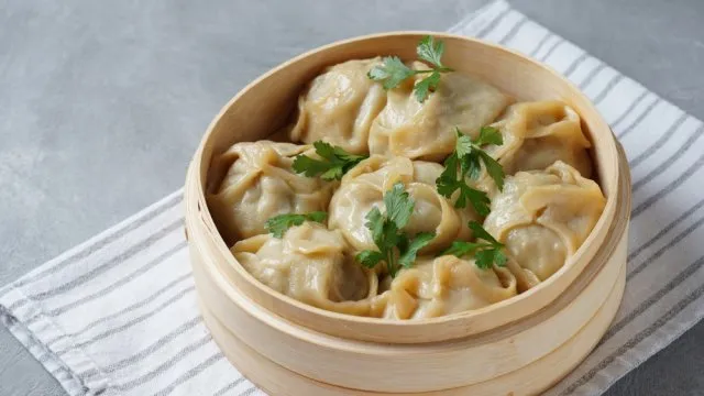 Манты с мясом