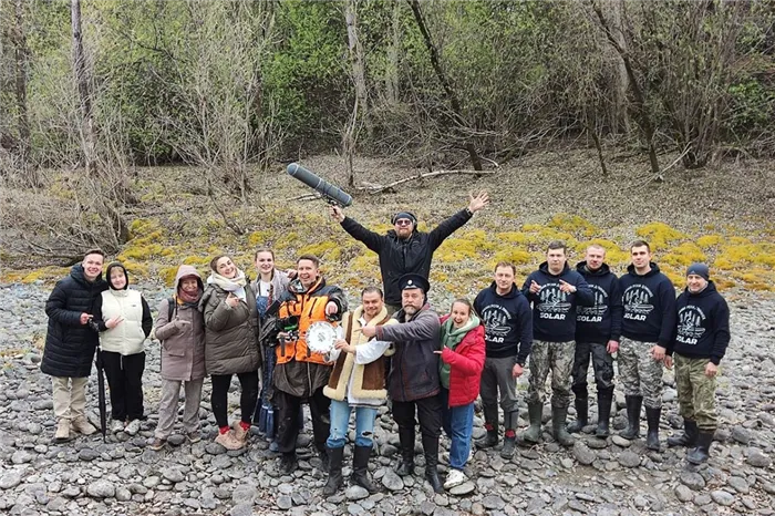 Съемки фильма проходят в Солтонском районе. Фото со страницы Кристины Холдеевой