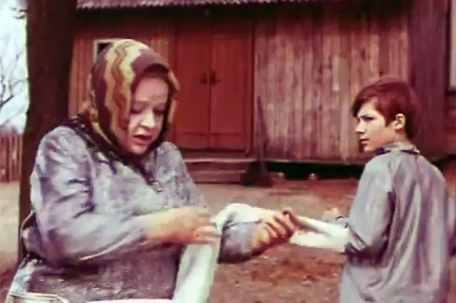 Зоя Федорова и Сергей Шевкуненко в фильме Кортик, 1973 год