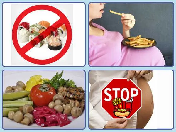 Продукты, которые стоит исключить из рациона беременной женщине