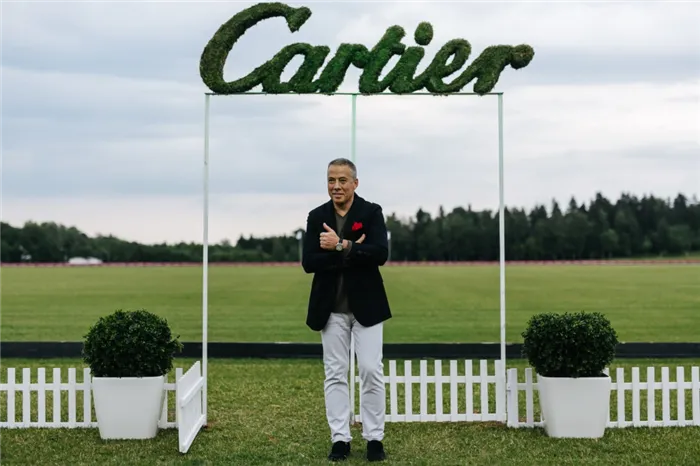 Аркадий Новиков на турнире Cartier по конному поло