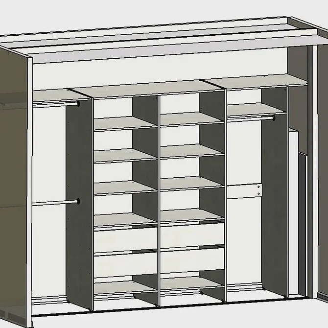 Как сделать встроенный шкаф-купе своими руками